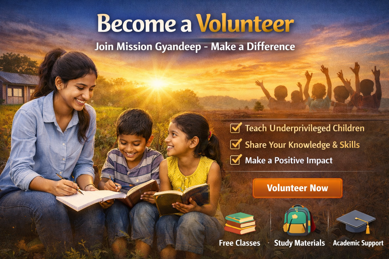 Become a Volunteer at Brats Bharat Foundation NGO
